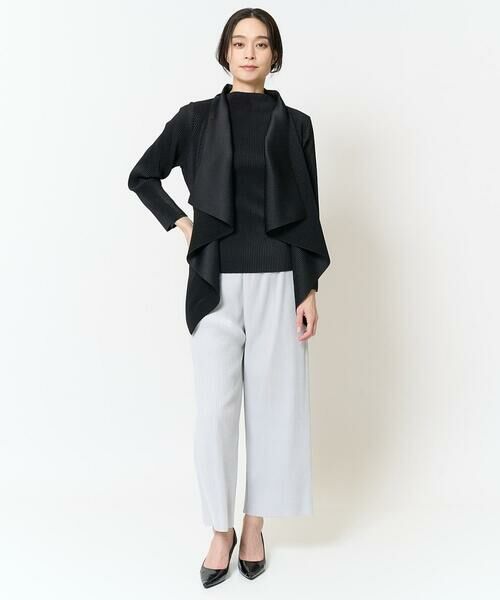 Maison de CINQ / メゾン ドゥ サンク カーディガン・ボレロ | [軽い･保温性･セットアップ対応]プリーツデザイン羽織 | 詳細22