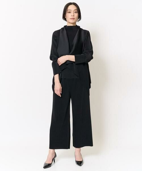 Maison de CINQ / メゾン ドゥ サンク カーディガン・ボレロ | [軽い･保温性･セットアップ対応]プリーツデザイン羽織 | 詳細24