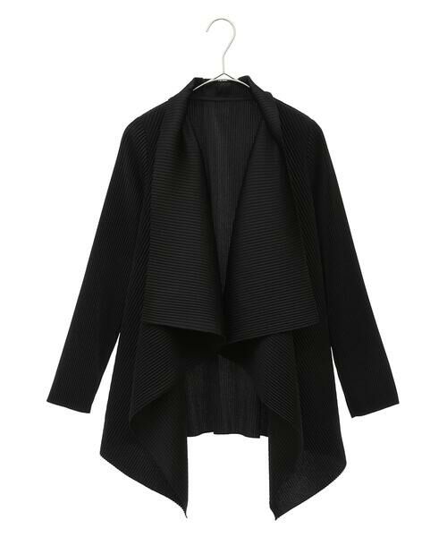 Maison de CINQ / メゾン ドゥ サンク カーディガン・ボレロ | [軽い･保温性･セットアップ対応]プリーツデザイン羽織 | 詳細27
