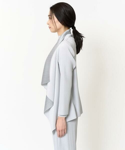 Maison de CINQ / メゾン ドゥ サンク カーディガン・ボレロ | [軽い･保温性･セットアップ対応]プリーツデザイン羽織 | 詳細7