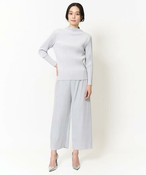 Maison de CINQ / メゾン ドゥ サンク カットソー | [軽い･保温性･セットアップ対応]プリーツデザインカットソー | 詳細12