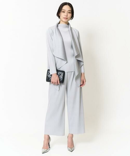 Maison de CINQ / メゾン ドゥ サンク カットソー | [軽い･保温性･セットアップ対応]プリーツデザインカットソー | 詳細13