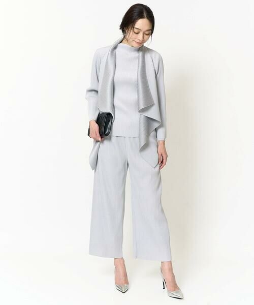 Maison de CINQ / メゾン ドゥ サンク カットソー | [軽い･保温性･セットアップ対応]プリーツデザインカットソー | 詳細15