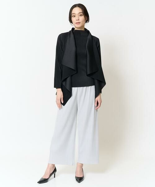 Maison de CINQ / メゾン ドゥ サンク カットソー | [軽い･保温性･セットアップ対応]プリーツデザインカットソー | 詳細18