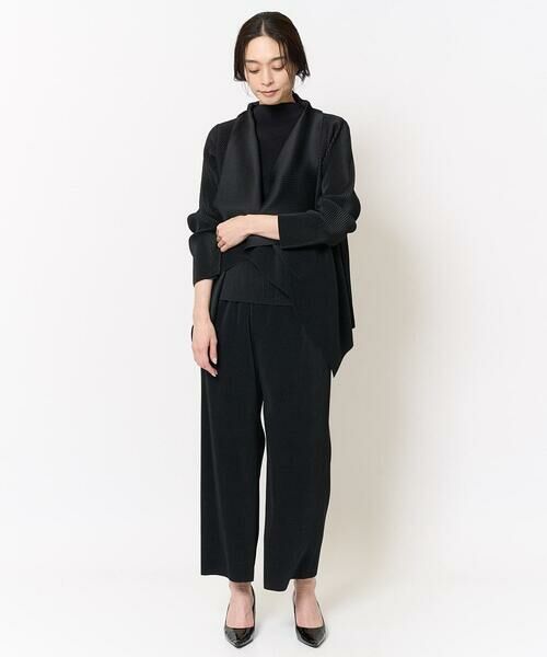 Maison de CINQ / メゾン ドゥ サンク カットソー | [軽い･保温性･セットアップ対応]プリーツデザインカットソー | 詳細21