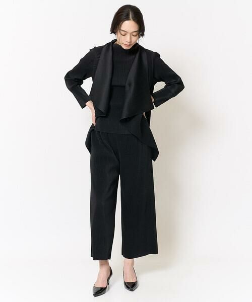 Maison de CINQ / メゾン ドゥ サンク カットソー | [軽い･保温性･セットアップ対応]プリーツデザインカットソー | 詳細22