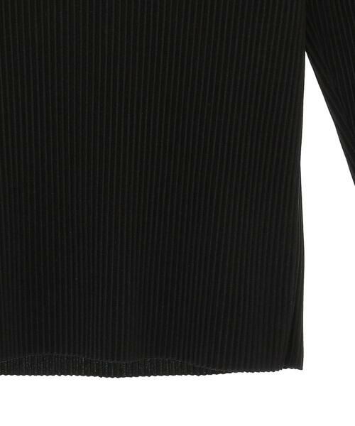 Maison de CINQ / メゾン ドゥ サンク カットソー | [軽い･保温性･セットアップ対応]プリーツデザインカットソー | 詳細29