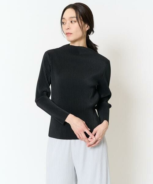 Maison de CINQ / メゾン ドゥ サンク カットソー | [軽い･保温性･セットアップ対応]プリーツデザインカットソー | 詳細3