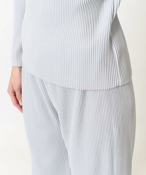 Maison de CINQ / メゾン ドゥ サンク カットソー | [軽い･保温性･セットアップ対応]プリーツデザインカットソー | 詳細8