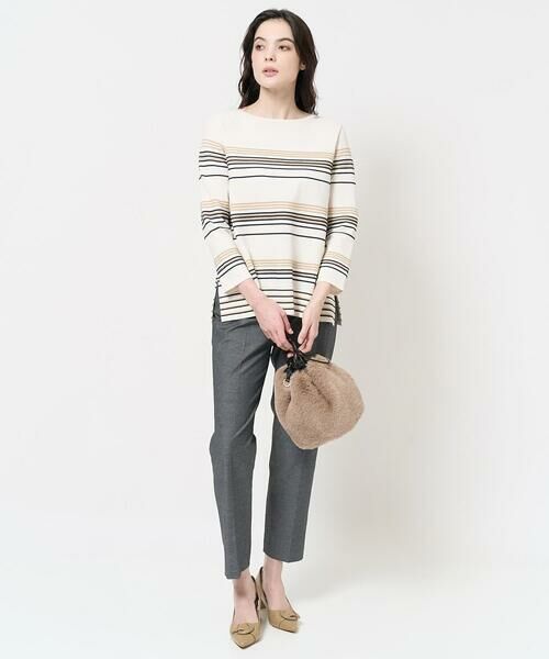 Maison de CINQ / メゾン ドゥ サンク チノ・ワークパンツ | [通気性･透け防止･吸水速乾]美シルエットスティックパンツ | 詳細12