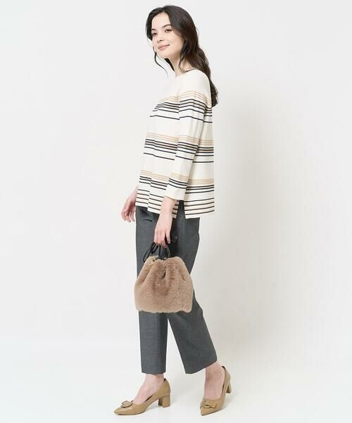 Maison de CINQ / メゾン ドゥ サンク チノ・ワークパンツ | [通気性･透け防止･吸水速乾]美シルエットスティックパンツ | 詳細14