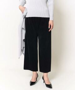 Maison de CINQ / メゾン ドゥ サンク チノ・ワークパンツ | [軽い･保温性･セットアップ対応]プリーツデザインパンツ