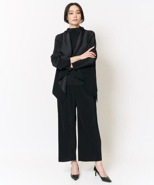 Maison de CINQ / メゾン ドゥ サンク チノ・ワークパンツ | [軽い･保温性･セットアップ対応]プリーツデザインパンツ | 詳細23