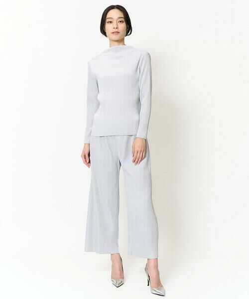 Maison de CINQ / メゾン ドゥ サンク チノ・ワークパンツ | [軽い･保温性･セットアップ対応]プリーツデザインパンツ | 詳細8