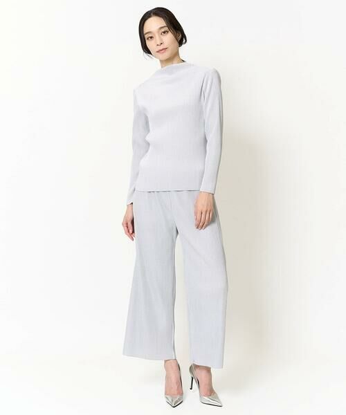 Maison de CINQ / メゾン ドゥ サンク チノ・ワークパンツ | [軽い･保温性･セットアップ対応]プリーツデザインパンツ | 詳細9