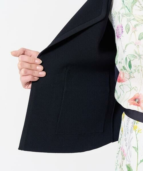 Maison de CINQ / メゾン ドゥ サンク カーディガン・ボレロ | パイピングデザインカーディガン | 詳細10