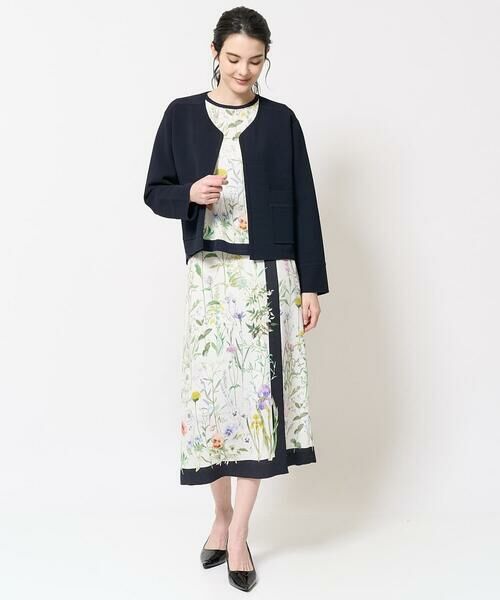 Maison de CINQ / メゾン ドゥ サンク カーディガン・ボレロ | パイピングデザインカーディガン | 詳細12