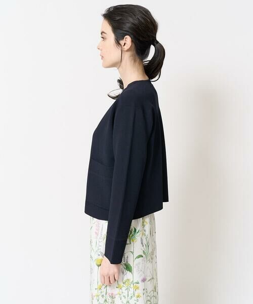 Maison de CINQ / メゾン ドゥ サンク カーディガン・ボレロ | パイピングデザインカーディガン | 詳細2