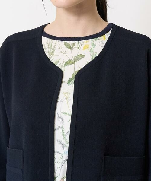 Maison de CINQ / メゾン ドゥ サンク カーディガン・ボレロ | パイピングデザインカーディガン | 詳細4