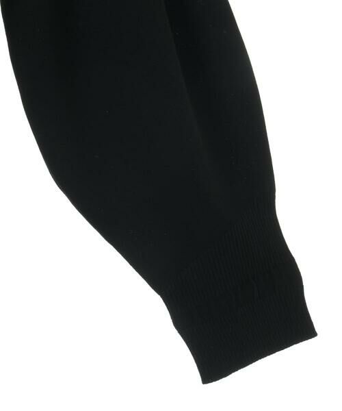 Maison de CINQ / メゾン ドゥ サンク カーディガン・ボレロ | 【小さいサイズ】シャーリングニットジップカーディガン | 詳細21