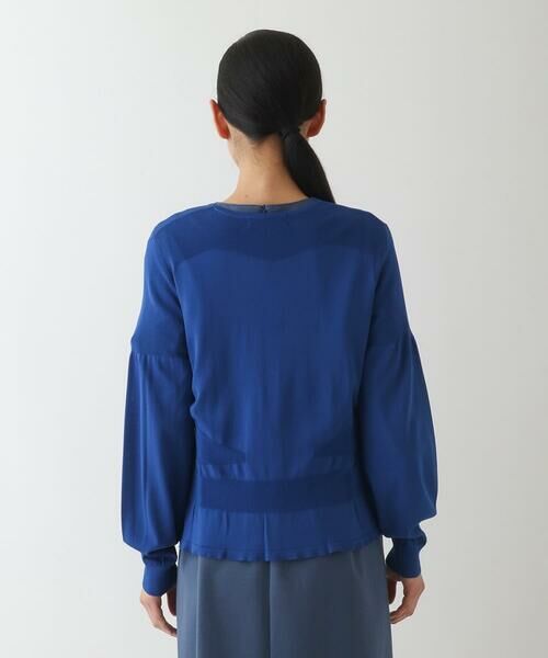 Maison de CINQ / メゾン ドゥ サンク カーディガン・ボレロ | 【小さいサイズ】シャーリングニットジップカーディガン | 詳細5