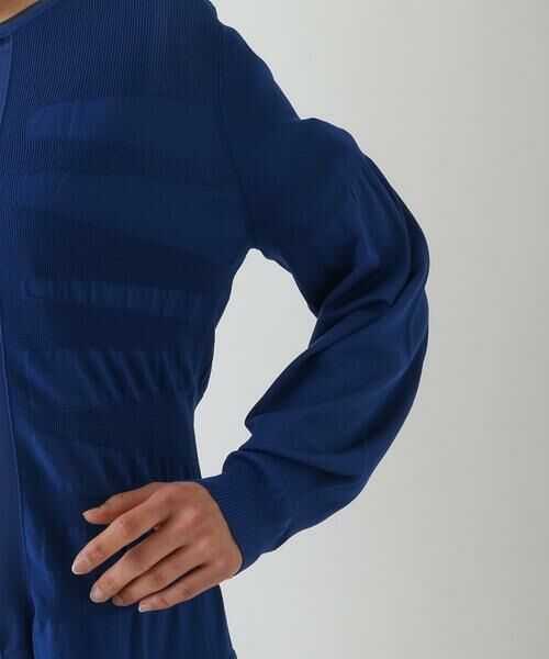 Maison de CINQ / メゾン ドゥ サンク カーディガン・ボレロ | 【小さいサイズ】シャーリングニットジップカーディガン | 詳細8