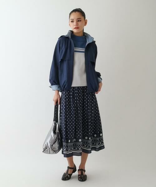 Maison de CINQ / メゾン ドゥ サンク その他アウター | 【小さいサイズ】リバーシブルタフタブルゾン | 詳細21