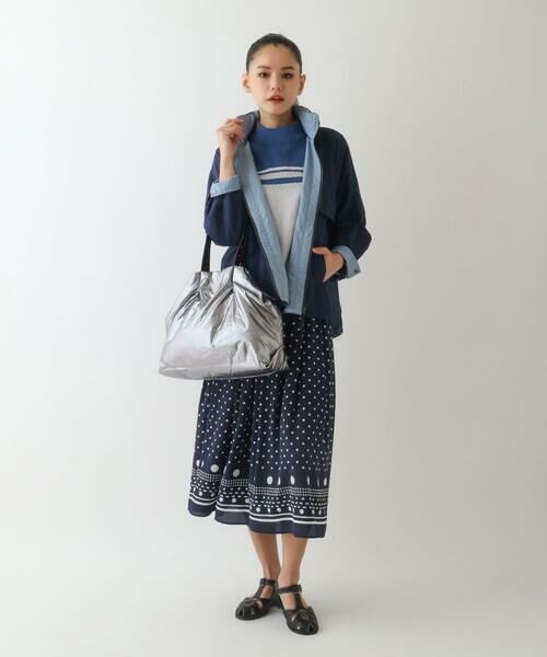 Maison de CINQ / メゾン ドゥ サンク その他アウター | 【小さいサイズ】リバーシブルタフタブルゾン | 詳細22