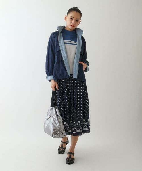 Maison de CINQ / メゾン ドゥ サンク その他アウター | 【小さいサイズ】リバーシブルタフタブルゾン | 詳細23