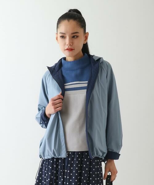 Maison de CINQ / メゾン ドゥ サンク その他アウター | 【小さいサイズ】リバーシブルタフタブルゾン | 詳細4