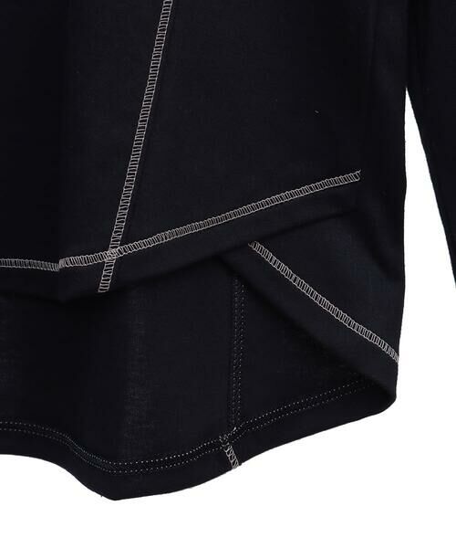 Maison de CINQ / メゾン ドゥ サンク カットソー | 【小さいサイズ】テープロゴコットンカットソー | 詳細20