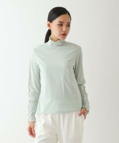 Maison de CINQ / メゾン ドゥ サンク カットソー | 【小さいサイズ】メロウポイントハイネックプルオーバー