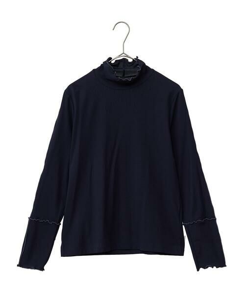 Maison de CINQ / メゾン ドゥ サンク カットソー | 【小さいサイズ】メロウポイントハイネックプルオーバー | 詳細9