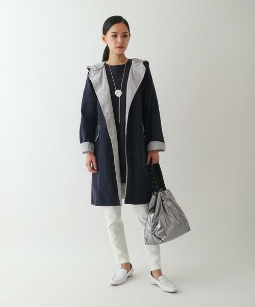 Maison de CINQ / メゾン ドゥ サンク その他アウター | 【小さいサイズ】リバーシブルタフタスプリングコート | 詳細17