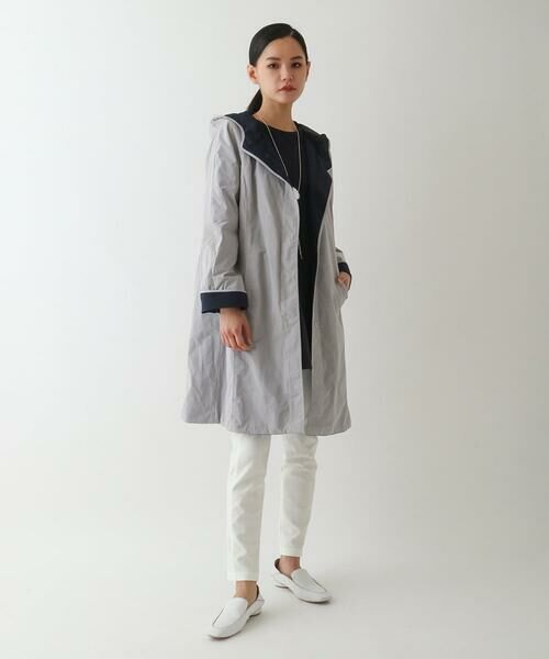 Maison de CINQ / メゾン ドゥ サンク その他アウター | 【小さいサイズ】リバーシブルタフタスプリングコート | 詳細19