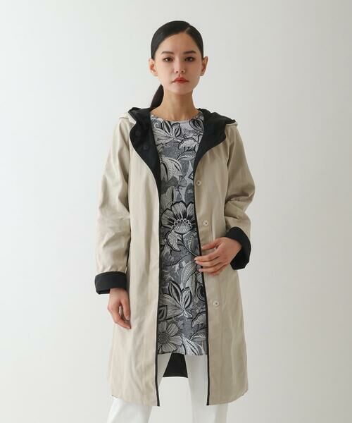 Maison de CINQ / メゾン ドゥ サンク その他アウター | 【小さいサイズ】リバーシブルタフタスプリングコート | 詳細2