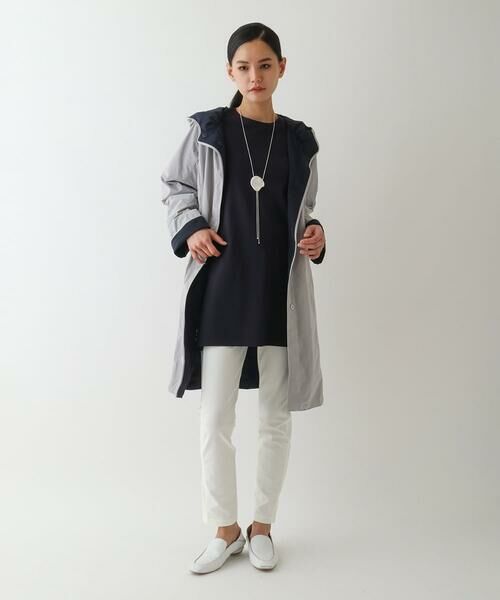 Maison de CINQ / メゾン ドゥ サンク その他アウター | 【小さいサイズ】リバーシブルタフタスプリングコート | 詳細20