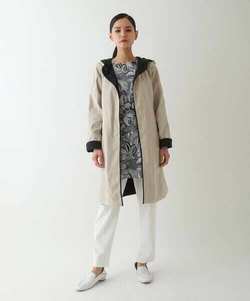 Maison de CINQ / メゾン ドゥ サンク その他アウター | 【小さいサイズ】リバーシブルタフタスプリングコート | 詳細22