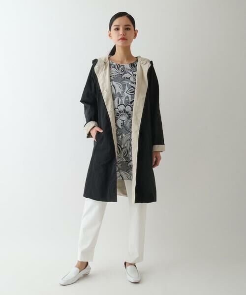 Maison de CINQ / メゾン ドゥ サンク その他アウター | 【小さいサイズ】リバーシブルタフタスプリングコート | 詳細24