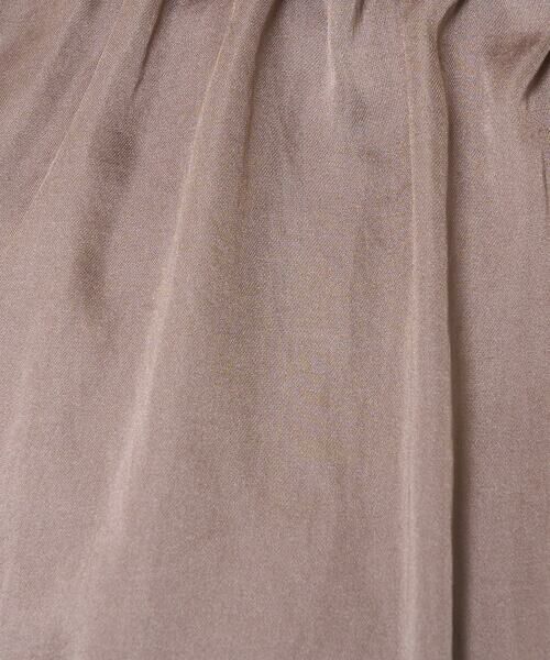 Maison de CINQ / メゾン ドゥ サンク シャツ・ブラウス | 【小さいサイズ】スタンドネックデザインサテンブラウス/洗える | 詳細11