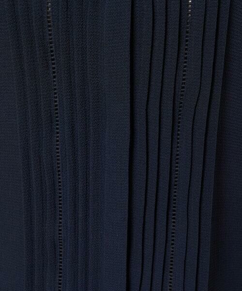 Maison de CINQ / メゾン ドゥ サンク シャツ・ブラウス | 【小さいサイズ】ピンタックデザインジョーゼットブラウス/洗える | 詳細7