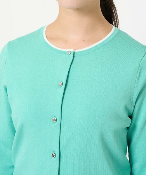 Maison de CINQ / メゾン ドゥ サンク ニット・セーター | 【小さいサイズ】配色ラインカラーニットアンサンブル/洗える | 詳細11