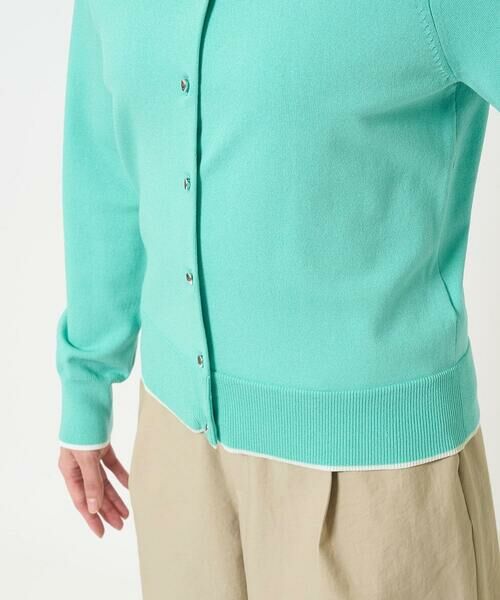 Maison de CINQ / メゾン ドゥ サンク ニット・セーター | 【小さいサイズ】配色ラインカラーニットアンサンブル/洗える | 詳細13