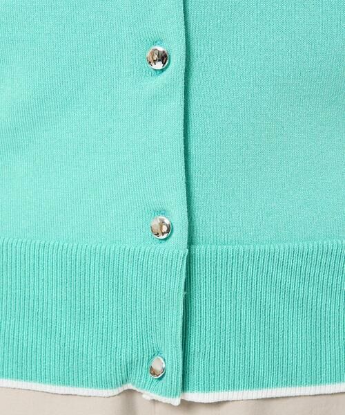 Maison de CINQ / メゾン ドゥ サンク ニット・セーター | 【小さいサイズ】配色ラインカラーニットアンサンブル/洗える | 詳細14