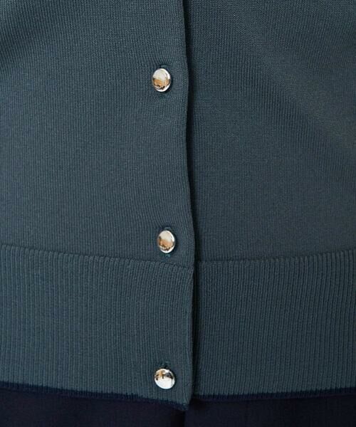 Maison de CINQ / メゾン ドゥ サンク ニット・セーター | 【小さいサイズ】配色ラインカラーニットアンサンブル/洗える | 詳細15