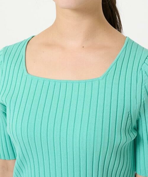 Maison de CINQ / メゾン ドゥ サンク ニット・セーター | 【小さいサイズ】配色ラインカラーニットアンサンブル/洗える | 詳細25