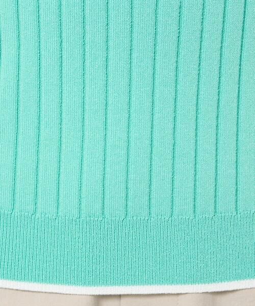 Maison de CINQ / メゾン ドゥ サンク ニット・セーター | 【小さいサイズ】配色ラインカラーニットアンサンブル/洗える | 詳細28
