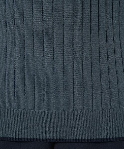 Maison de CINQ / メゾン ドゥ サンク ニット・セーター | 【小さいサイズ】配色ラインカラーニットアンサンブル/洗える | 詳細29