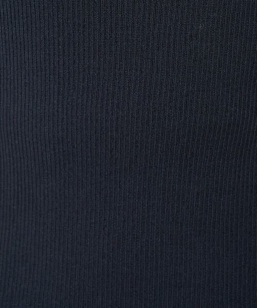 Maison de CINQ / メゾン ドゥ サンク ニット・セーター | 【小さいサイズ】七分袖コンパクトリブニット/洗える | 詳細13