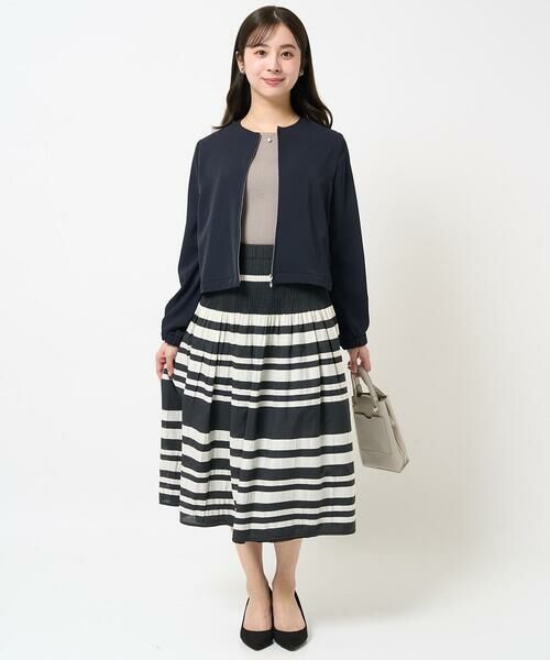 Maison de CINQ / メゾン ドゥ サンク ニット・セーター | 【小さいサイズ】七分袖コンパクトリブニット/洗える | 詳細19